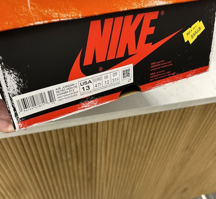 Jordan 1 Retro High Og Lost And Found
