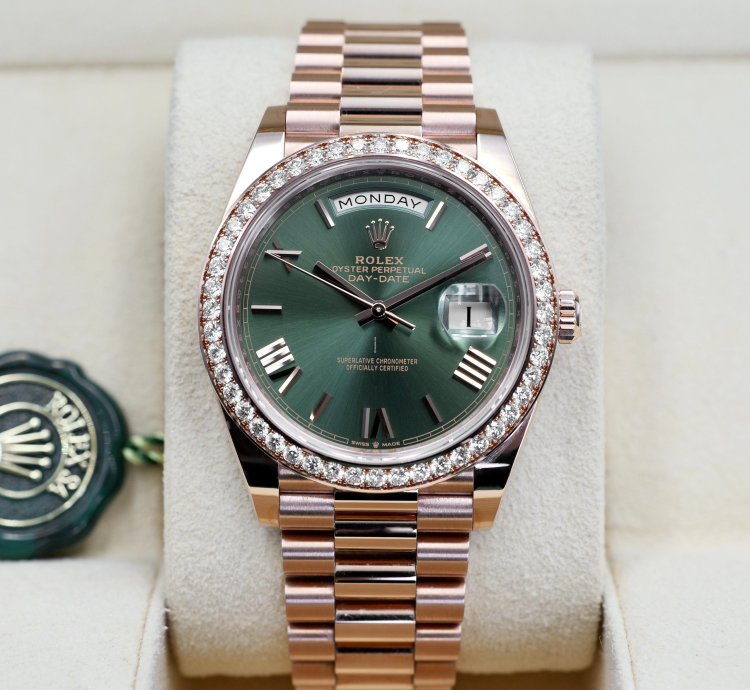 Rolex Day-date 40 Olive Rbr