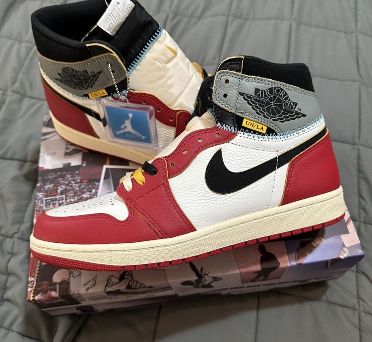 Jordan 1 Retro High Og Sp Union La Chicago Shadow