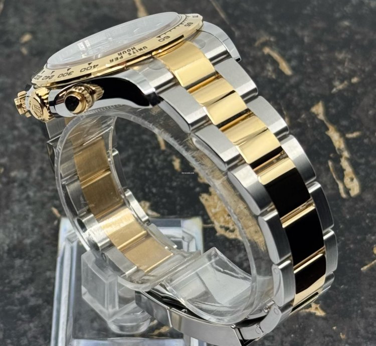 Rolex Daytona New 2025 - Daytona - Black Dial - Gold Steel - 126503