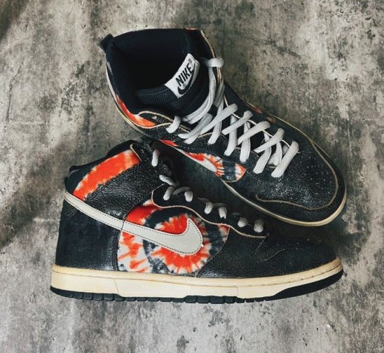 2004 Nike Sb Dunk High Huf Tie Dye