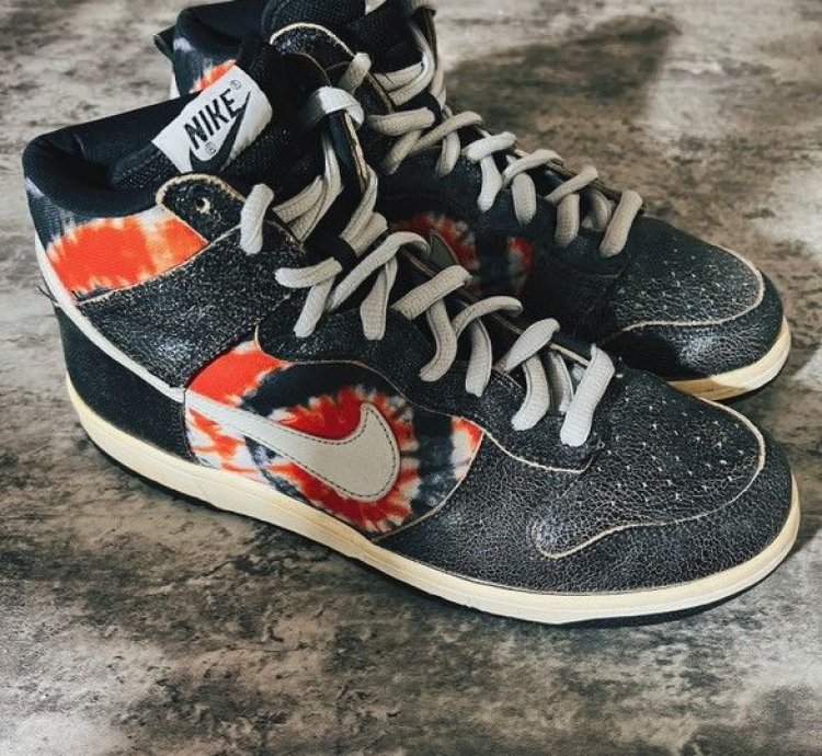 2004 Nike Sb Dunk High Huf Tie Dye