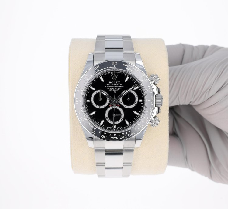Rolex Daytona New 2025 126500ln Black Oyster Steel 40 Mm
