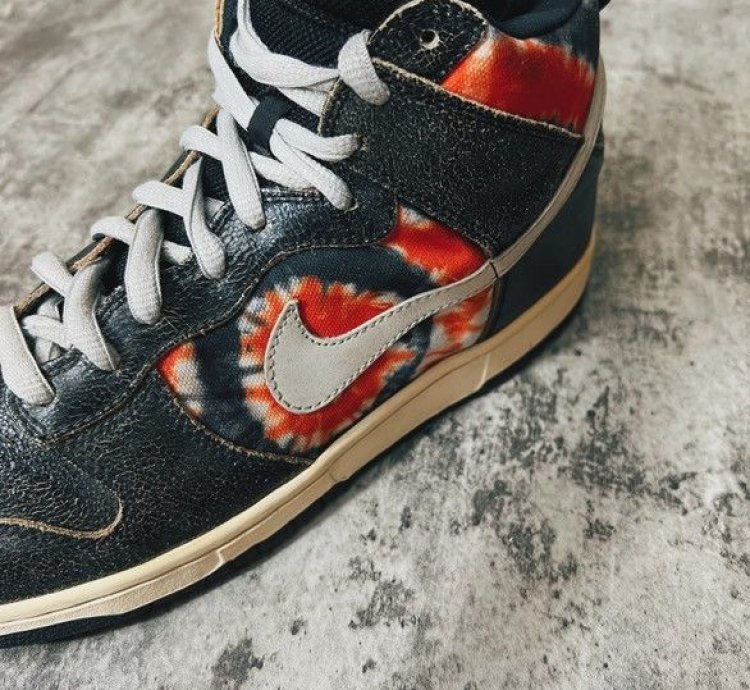 2004 Nike Sb Dunk High Huf Tie Dye