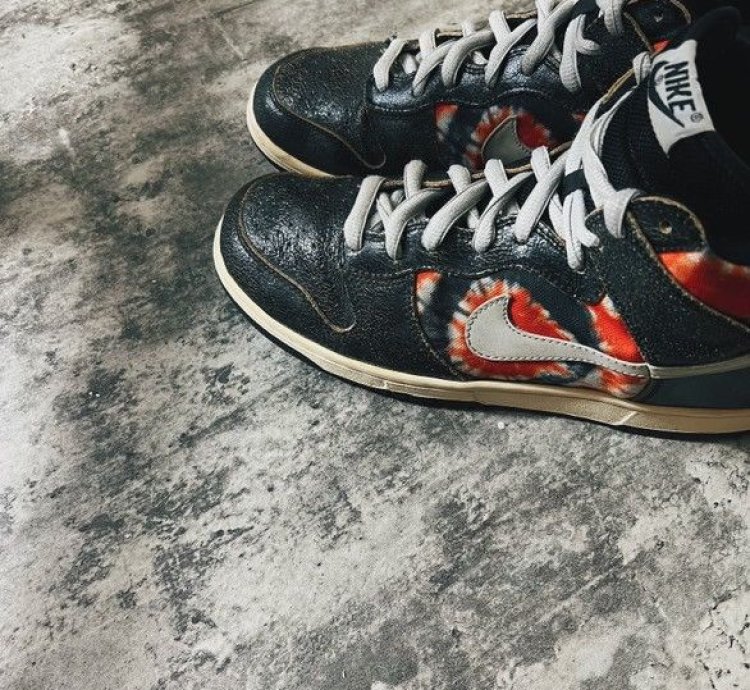 2004 Nike Sb Dunk High Huf Tie Dye