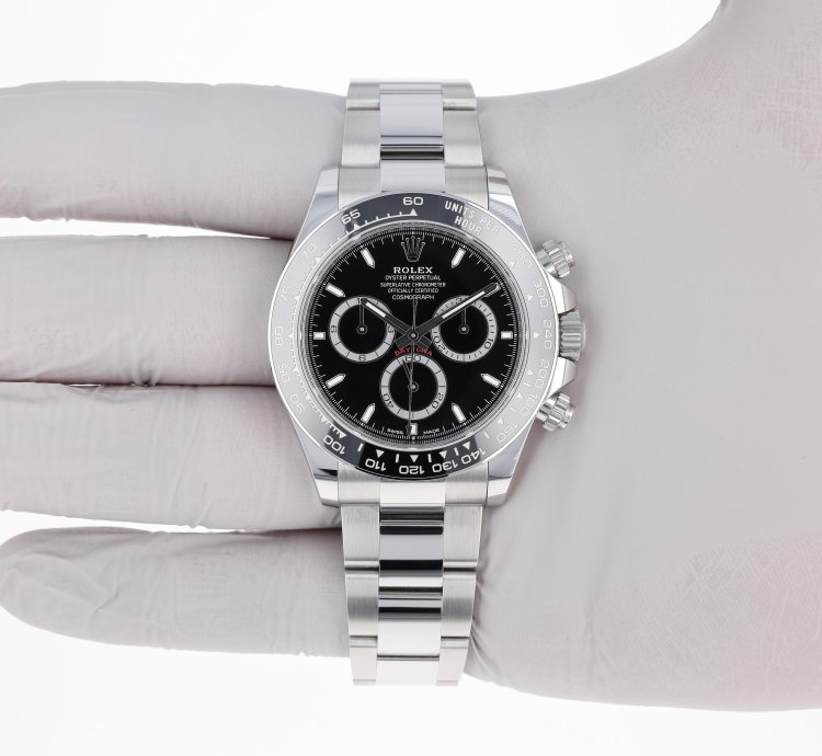 Rolex Daytona New 2025 126500ln Black Oyster Steel 40 Mm