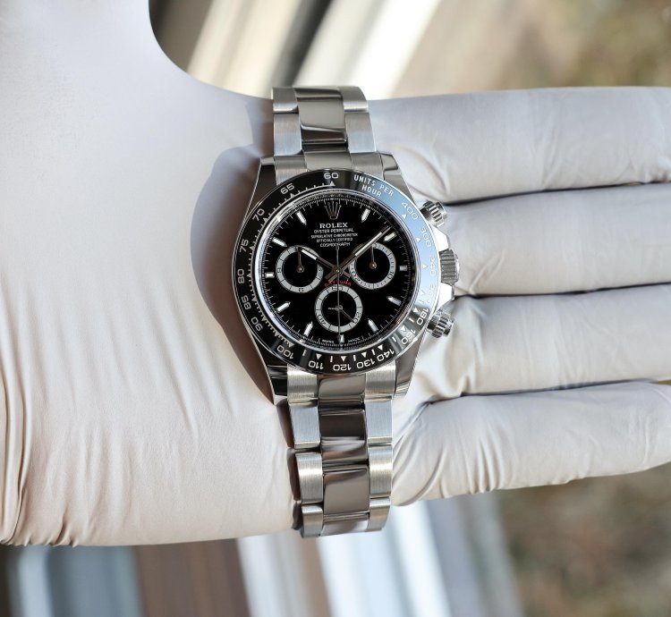 Rolex Daytona New 2025 126500ln Black Oyster Steel 40 Mm