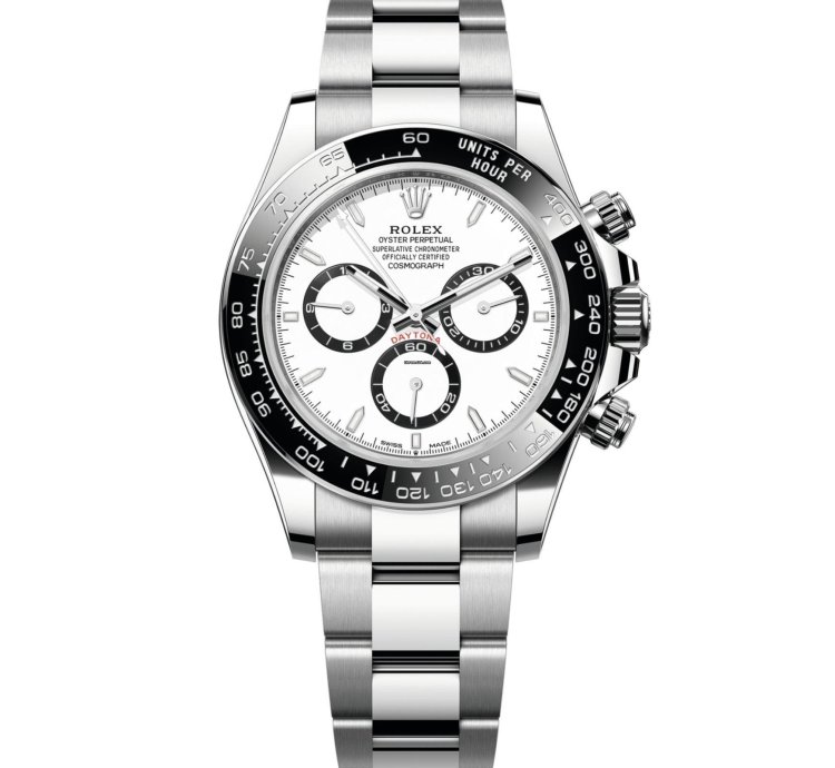 Rolex Daytona New 2025 126500ln White Panda Dial Stainless Steel Ceramic Bezel