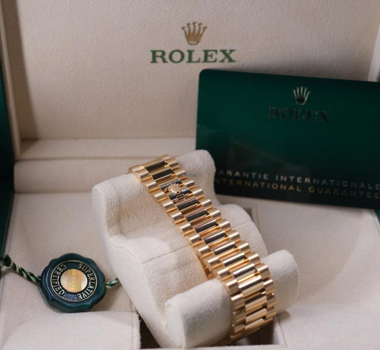 Rolex Day-date 40 Ombre Green - Unworn