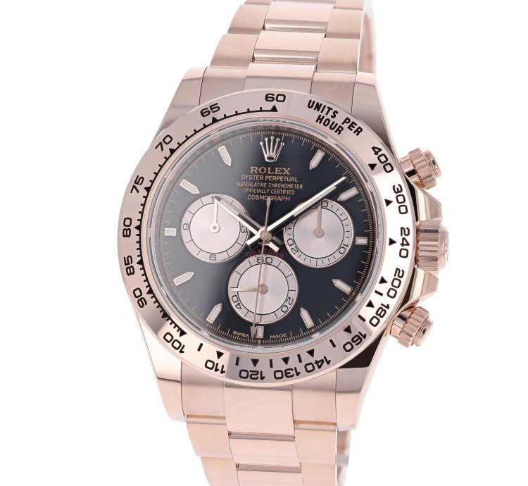 Rolex Daytona New 2025 126505 Black Pink Oyster Rose Gold 40 Mm