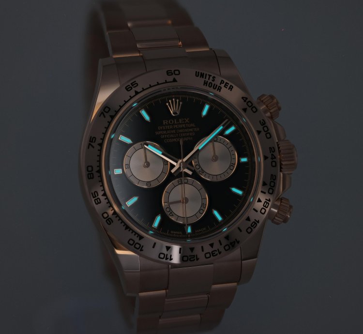 Rolex Daytona New 2025 126505 Black Pink Oyster Rose Gold 40 Mm