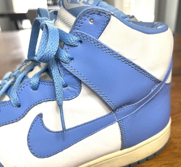 2004 Unc Dunks Vintage University Carolina Blue