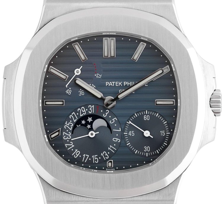 Patek Philippe Nautilus Moonphase Blue Dial - 5712 1a-001