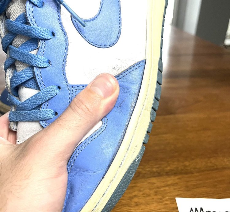 2004 Unc Dunks Vintage University Carolina Blue
