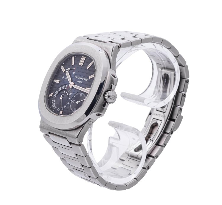 Patek Philippe Nautilus Moonphase Blue Dial 5712 1a-001 Steel