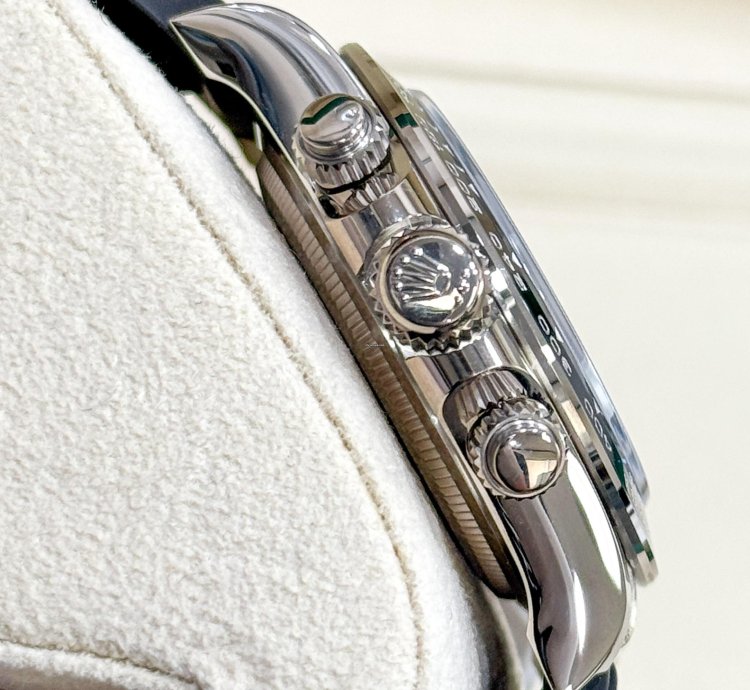 Rolex Daytona New 2025 126519ln Black Diamonds White Gold Oysterflex 40 Mm