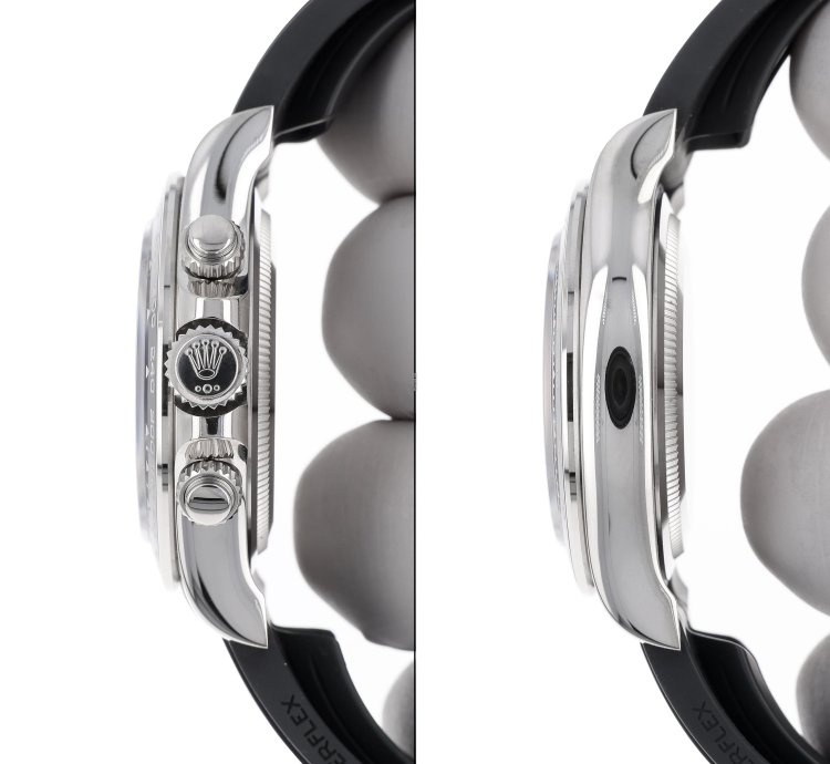 Rolex Daytona New 2025 126519ln Black White Gold Oysterflex 40 Mm