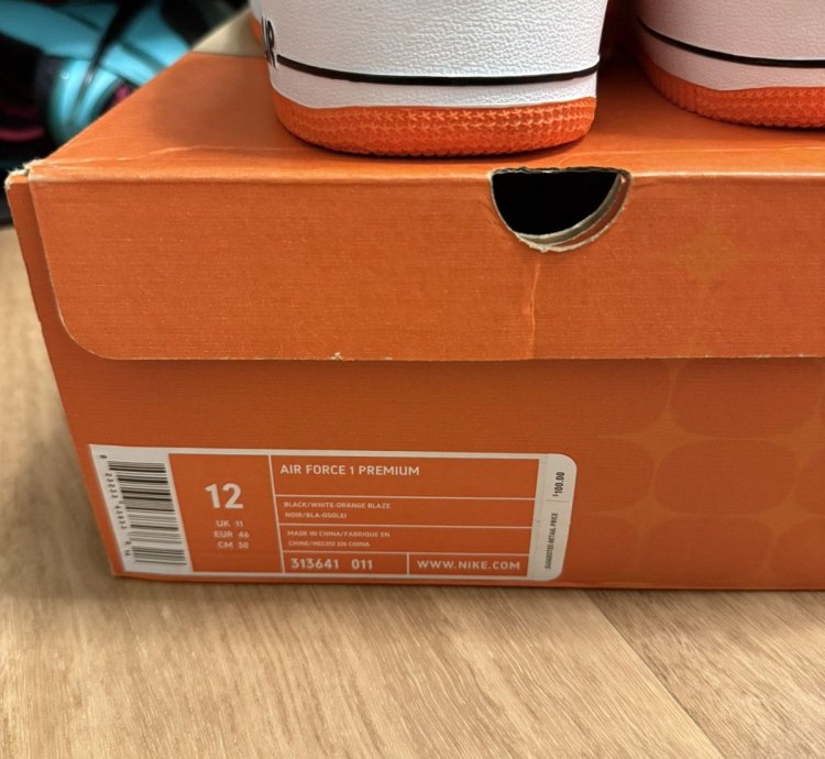 2005 Nike Air Force 1 Low Halloween Size 12