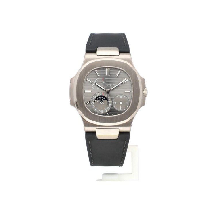 Patek Philippe Nautilus Moonphase Power Reserve 40 White Gold Moonphase Power Reserve - 2017 Papers