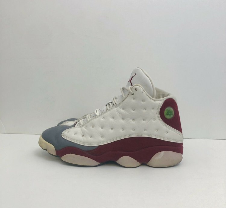 2005 Nike Air Jordan Retro Xiii 13 Grey Toe Bleed 310004 161
