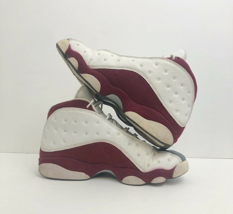 2005 Nike Air Jordan Retro Xiii 13 Grey Toe Bleed 310004 161