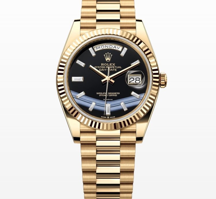Rolex Day-date 40 Onyx Diamond Dial Unworn