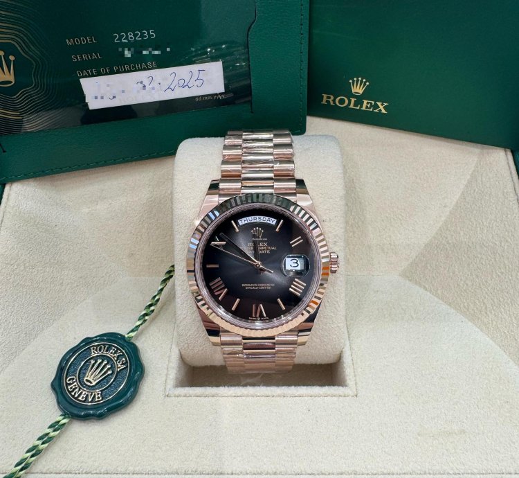 Rolex Day-date 40 Oscar Ombre