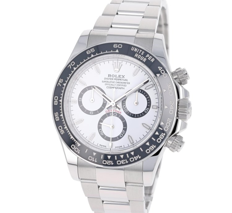 Rolex Daytona New 2025 April 126500ln White Panda Oyster Steel 40 Mm