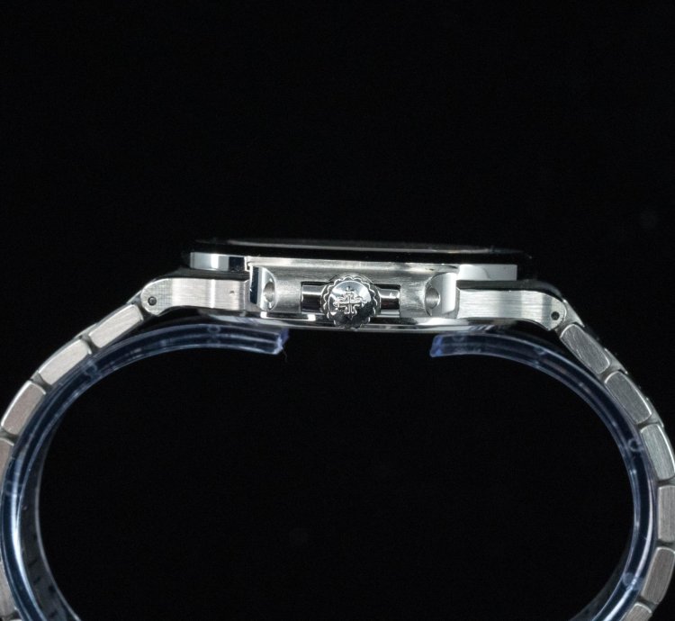 Patek Philippe Nautilus Moonphase Steel Blue Dial