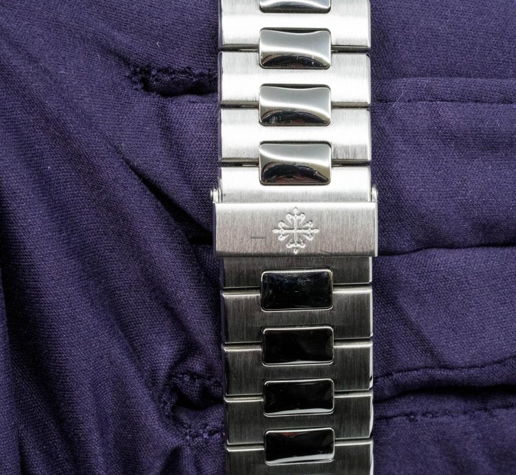 Patek Philippe Nautilus Moonphase Steel Blue Dial