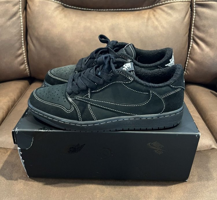 Jordan 1 Retro Low Og Sp Travis Scott Black Phantom