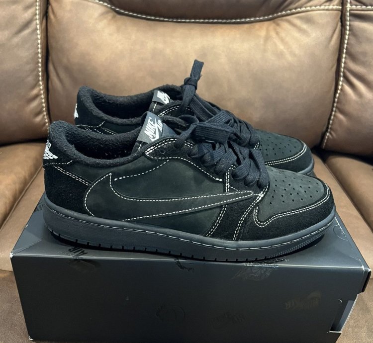 Jordan 1 Retro Low Og Sp Travis Scott Black Phantom