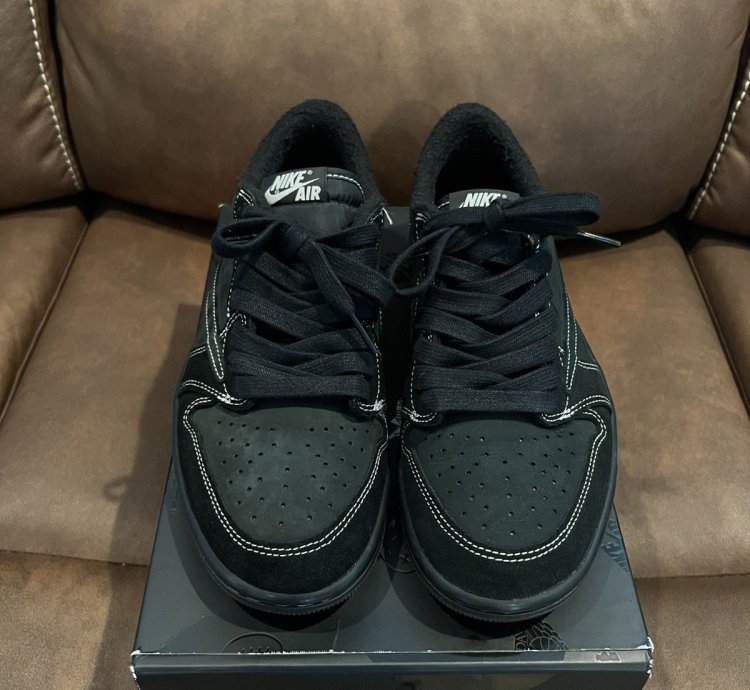 Jordan 1 Retro Low Og Sp Travis Scott Black Phantom