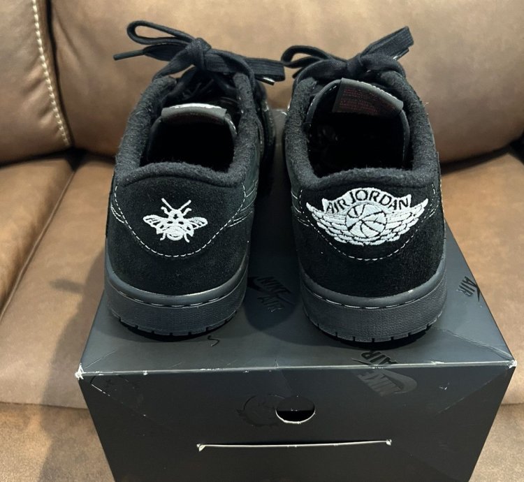 Jordan 1 Retro Low Og Sp Travis Scott Black Phantom