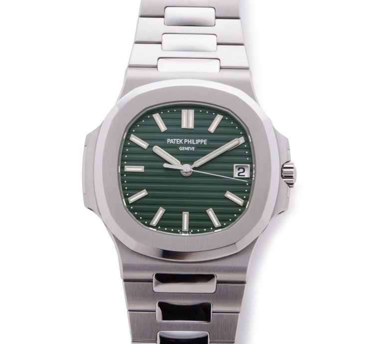 Patek Philippe Nautilus Olive Unworn Stainless Steel 5711 1a-014 - Ats-w007910
