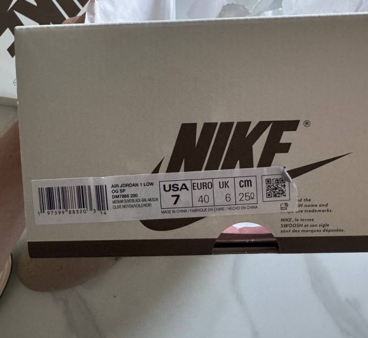Jordan 1 Retro Low Og Sp Travis Scott Medium Olive