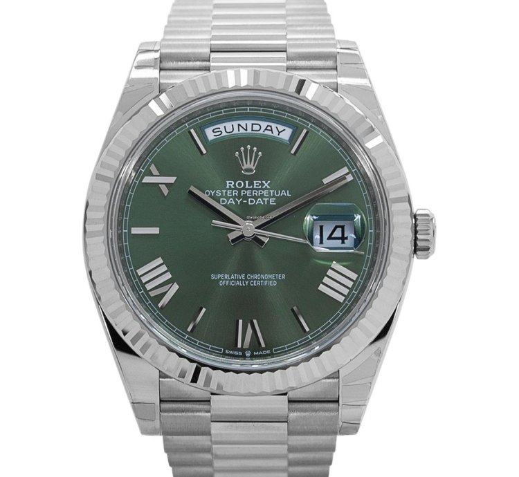 Rolex Day-date 40 Oyster Perpetual Day-date 40 18kt White Gold 228239