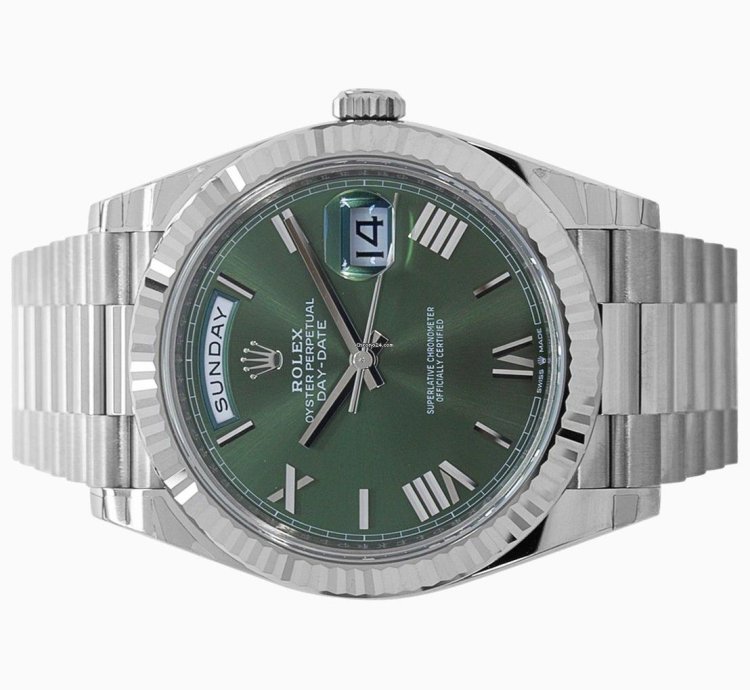 Rolex Day-date 40 Oyster Perpetual Day-date 40 18kt White Gold 228239