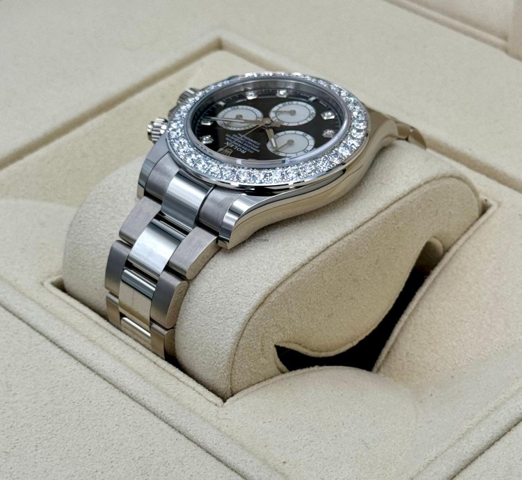 Rolex Daytona New 2025 Cosmograph Daytona 40mm 126579rbr White Gold Mother Of Pearl Diamond Dial