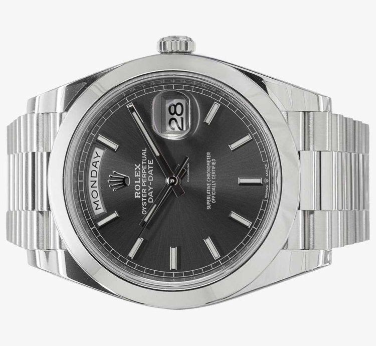 Rolex Day-date 40 Oyster Perpetual Day-date 40 Platinum 228206