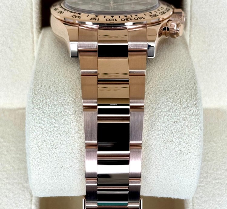 Rolex Daytona New 2025 Daytona 40mm 126505 Rose Gold Black Dial