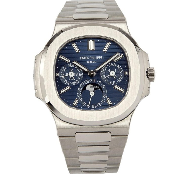Patek Philippe Nautilus Perpetual Calendar 18kt White Gold 5740 1g-001