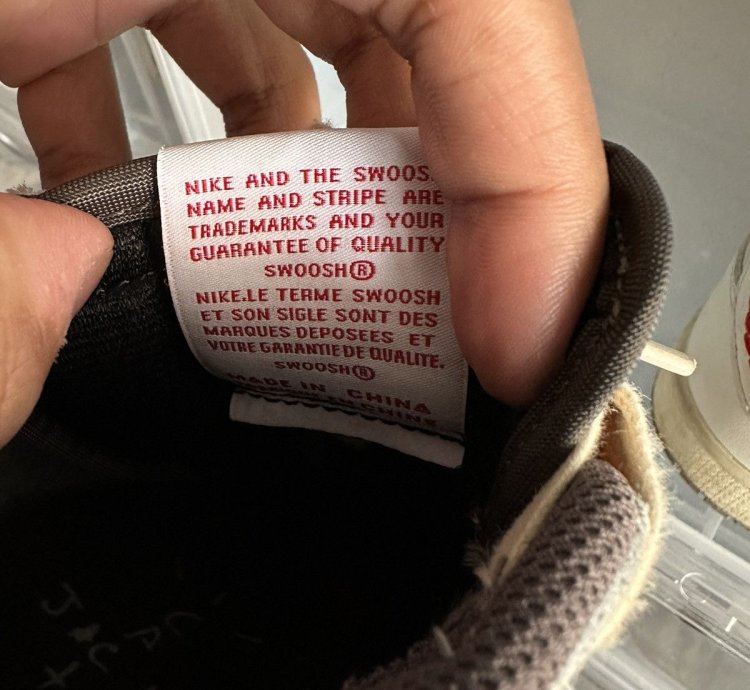Jordan 1 Travis Low Reverse Mocha