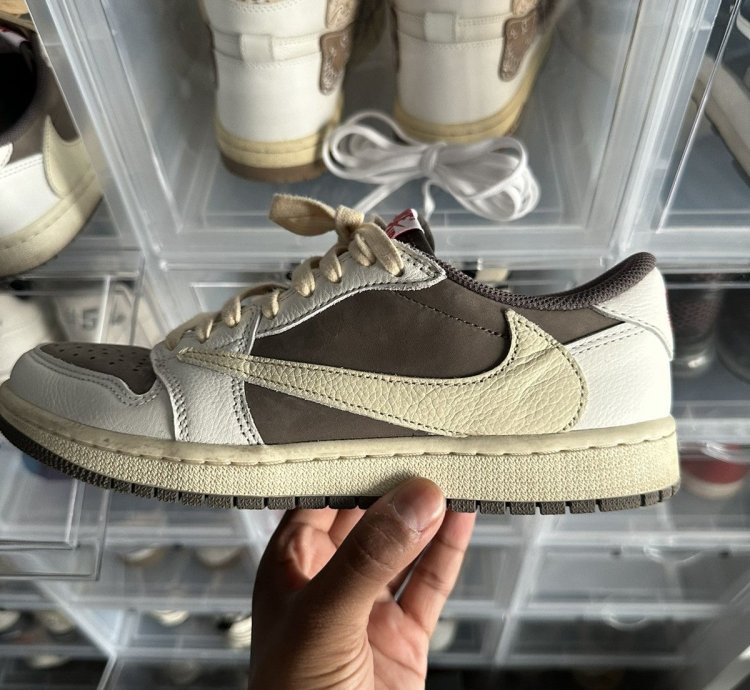 Jordan 1 Travis Low Reverse Mocha