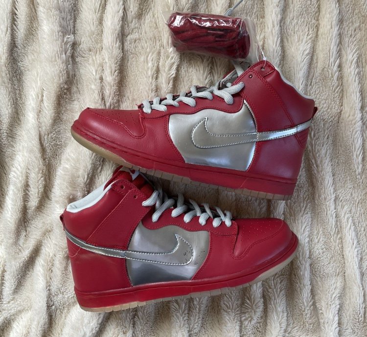 2006 Nike Dunk High Premium Sb Mork Mindy Futura Haze Stussy