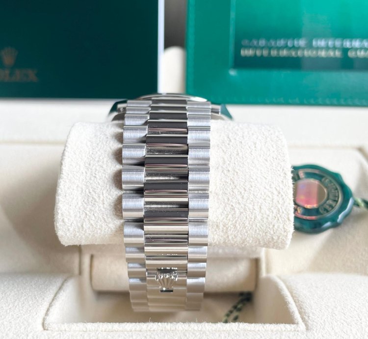 Rolex Day-date 40 Plat Day-date 40 Blue Motif Index