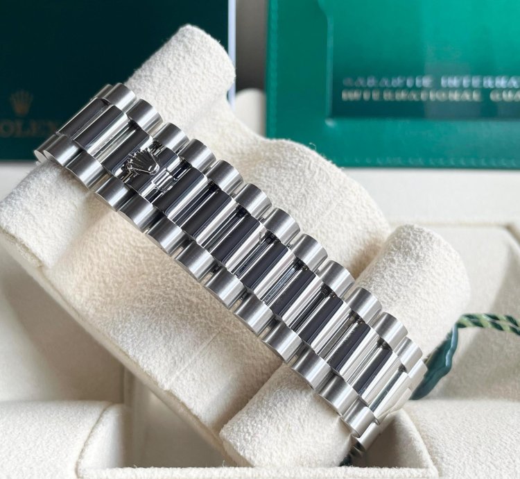 Rolex Day-date 40 Plat Day-date 40 Blue Motif Index