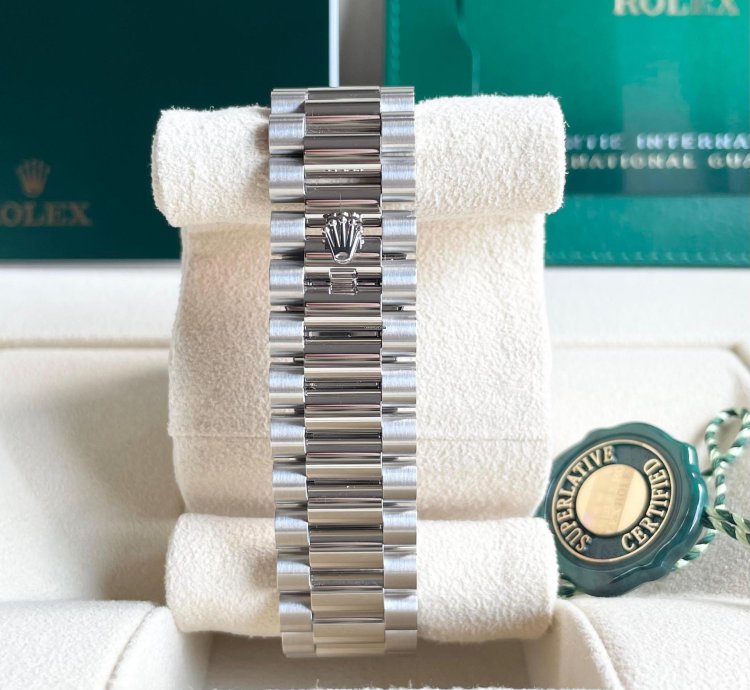 Rolex Day-date 40 Plat Day-date 40 Blue Motif Index