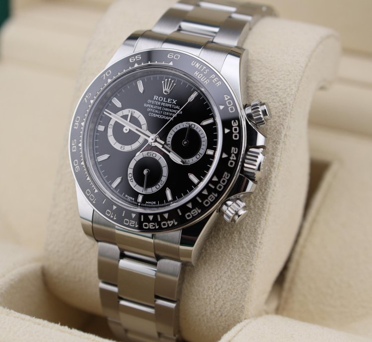 Rolex Daytona New 2025 Daytona Black Dial 126500ln Unworn Full Set