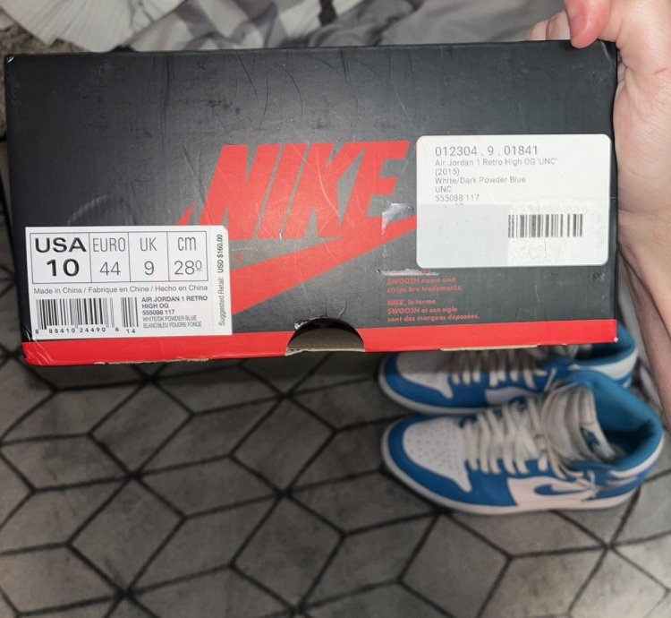 Jordan 1 Unc 2015